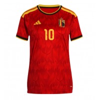 Dámy Fotbalový dres Belgie Leandro Trossard #10 MS 2026 Domácí Krátký Rukáv